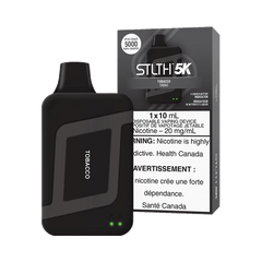 STLTH 5K Disposable Vape - Tobacco available on Canada online vape shop