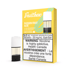 STLTH Fruitbae Vape Pod - Passionfruit Aloe available on Canada online vape shop