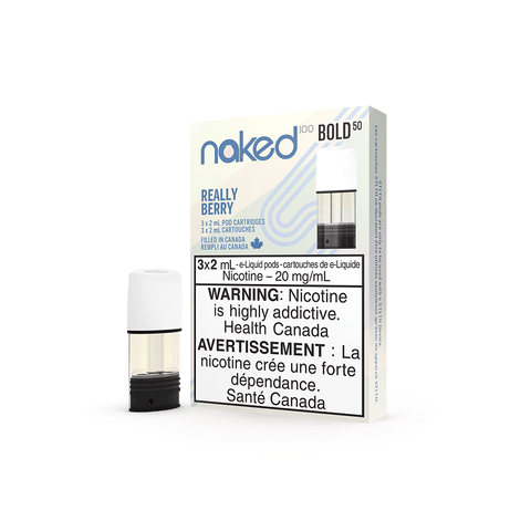 STLTH Naked 100 Pods - Really Berry (3/PK) available on Canada online vape shop