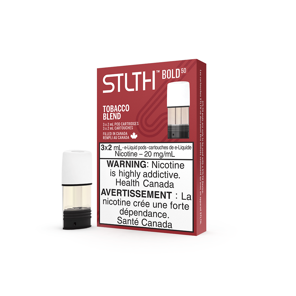 STLTH Pods - Tobacco (3/PK) available on Canada online vape shop