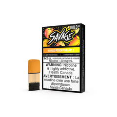STLTH Savage Pods - Mango Peach Pineapple (3/PK) available on Canada online vape shop