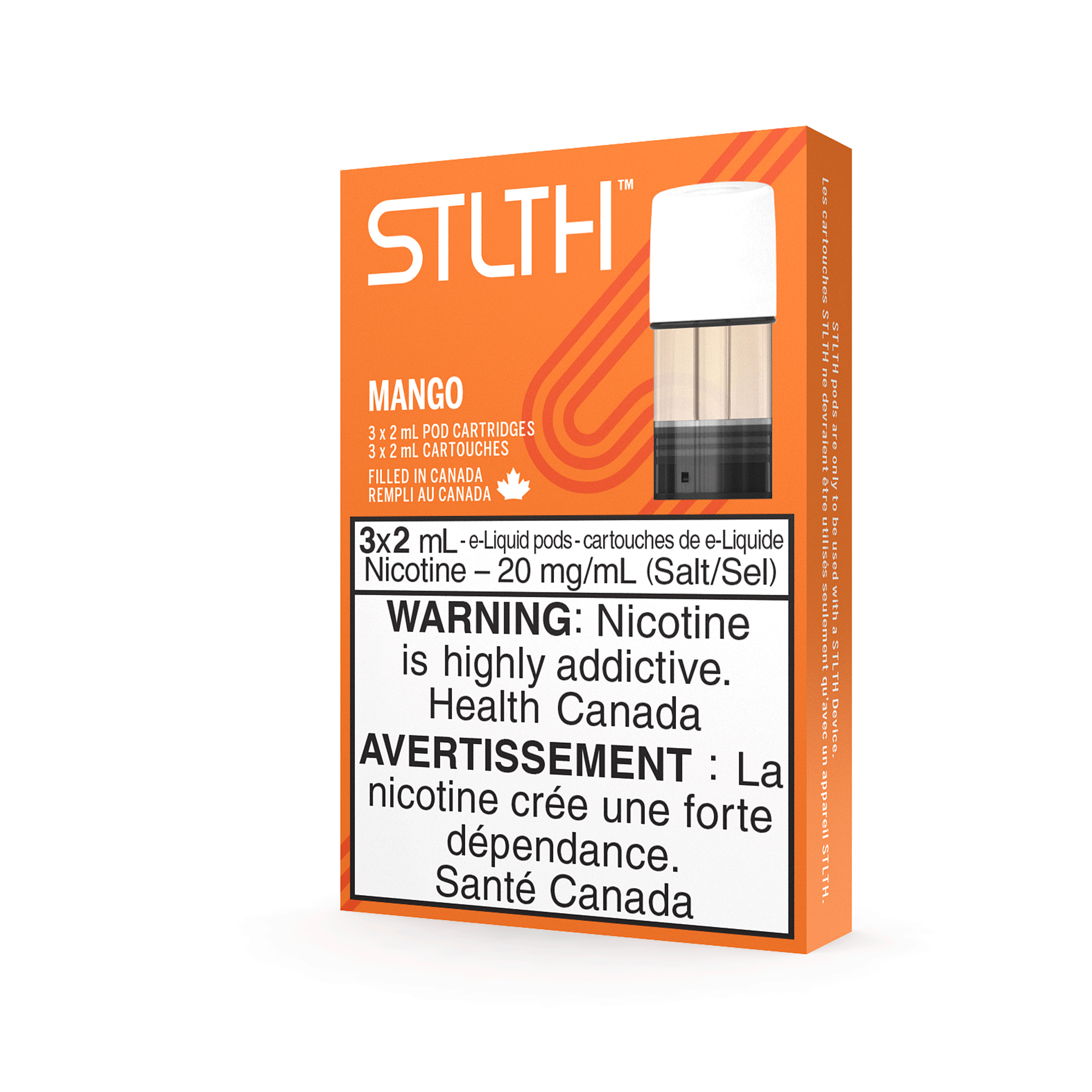 STLTH Vape Pod - Mango available on Canada online vape shop
