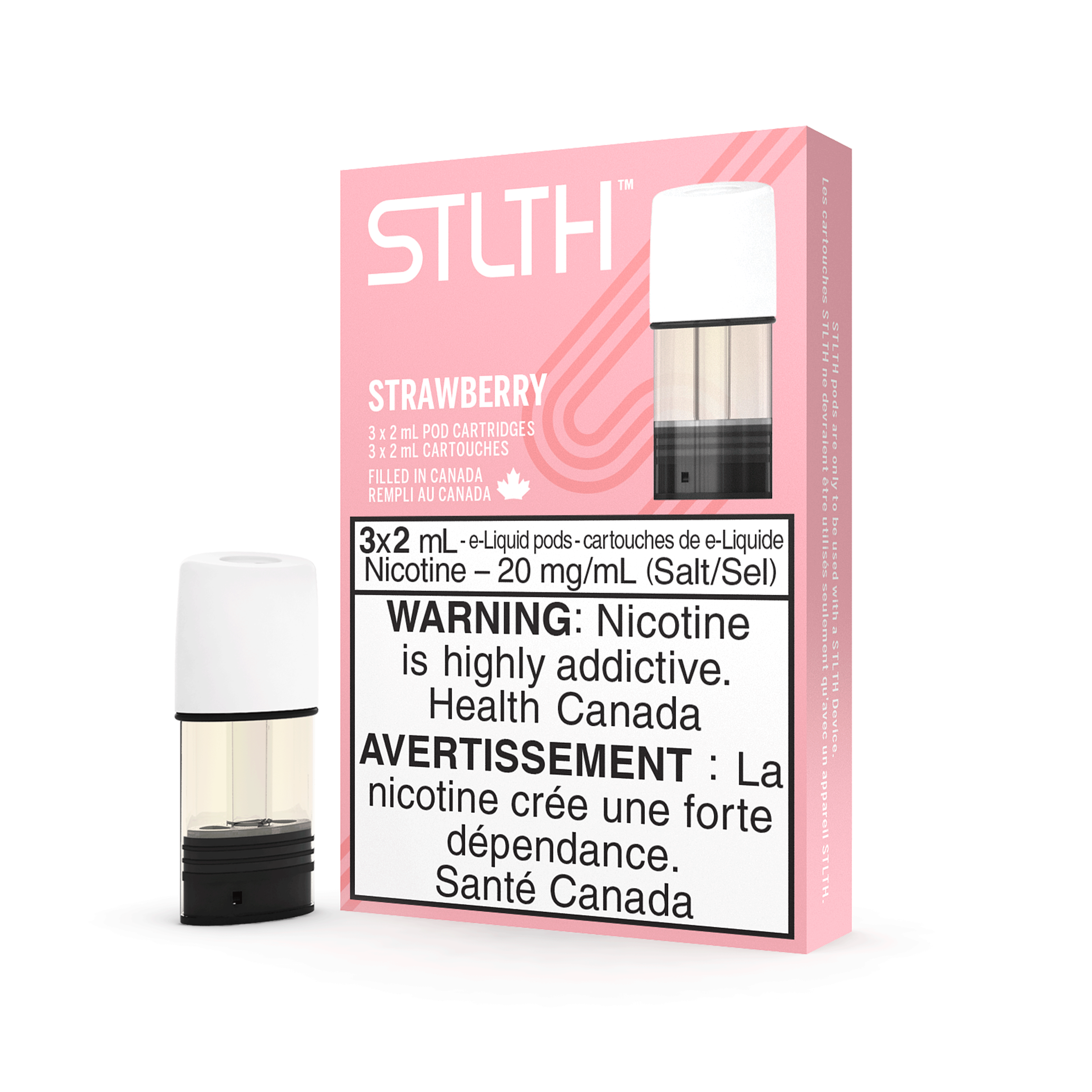 STLTH Vape Pod - Strawberry available on Canada online vape shop