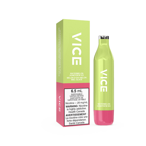 VICE 2500 - Watermelon Honeydew Ice available on Canada online vape shop