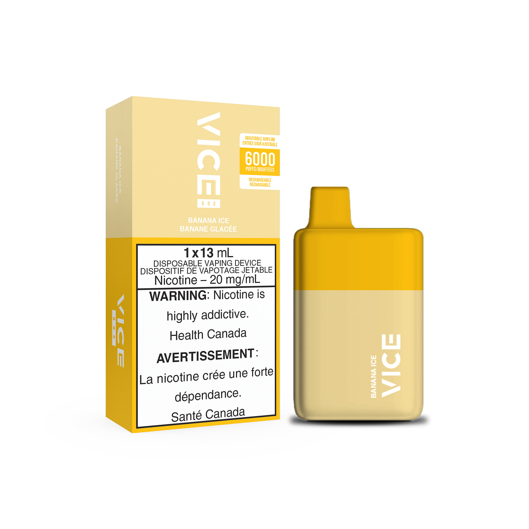 VICE BOX - Banana Ice available on Canada online vape shop