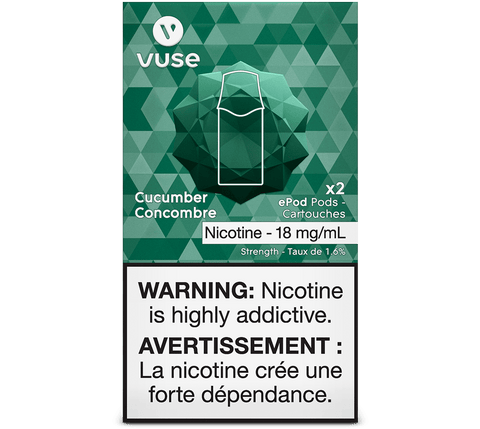 Vuse Alto ePods - Cucumber (2/Pack) available on Canada online vape shop