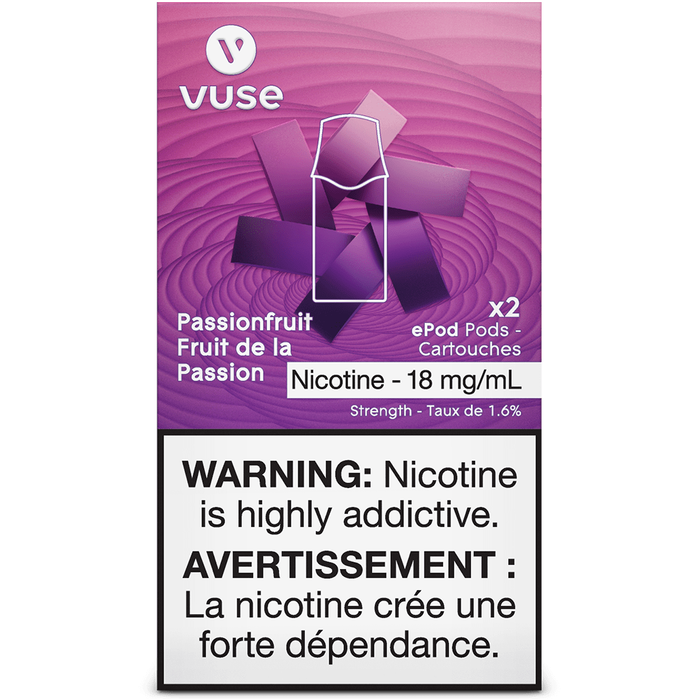 Vuse Alto ePods - Passionfruit (2/Pack) available on Canada online vape shop
