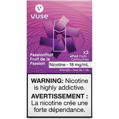 Vuse Alto ePods - Passionfruit (2/Pack) available on Canada online vape shop