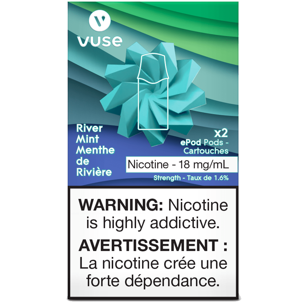 Vuse Alto ePods - River Mint (2/Pack) available on Canada online vape shop