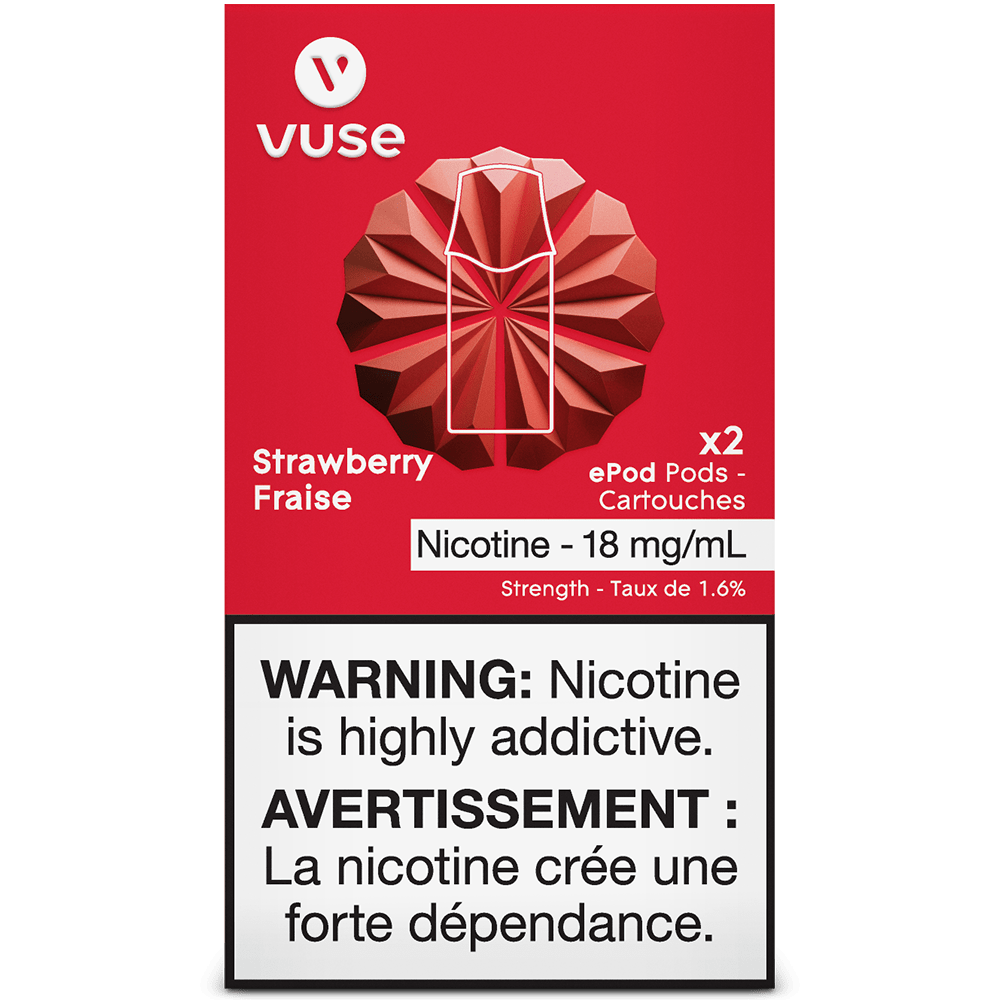 Vuse Alto ePods - Strawberry (2/Pack) available on Canada online vape shop