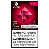 Vuse Alto ePods - Berry (2/Pack) available on Canada online vape shop