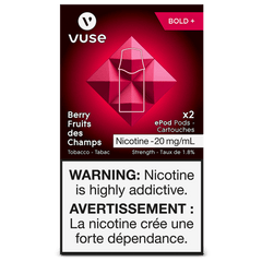 Vuse Alto ePods - Berry (2/Pack) available on Canada online vape shop