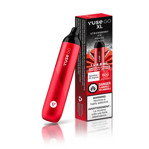 Vuse GO XL Disposable Vape - Strawberry Ice available on Canada online vape shop