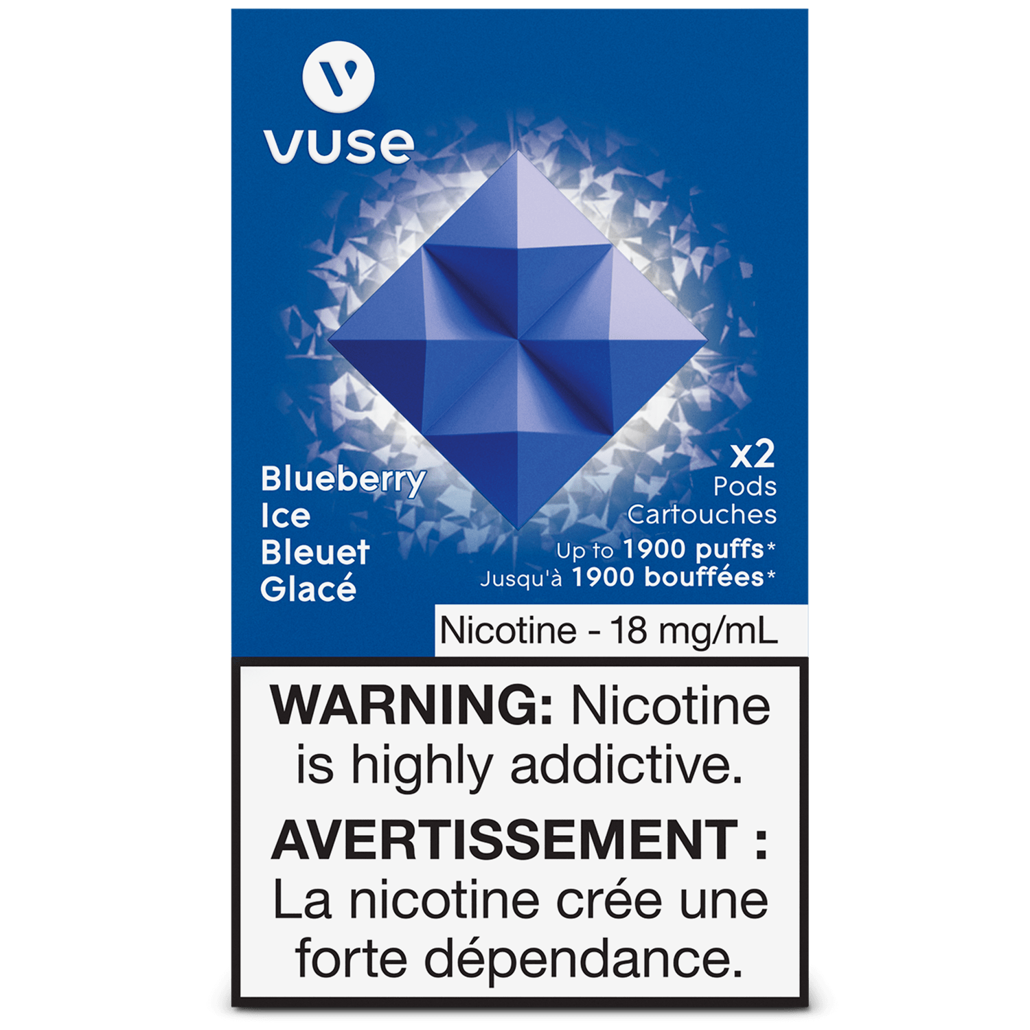 Vuse Blueberry Ice Vape Pod DRAGON VAPE vuse-blueberry-ice-vape-pod-dragon-vape