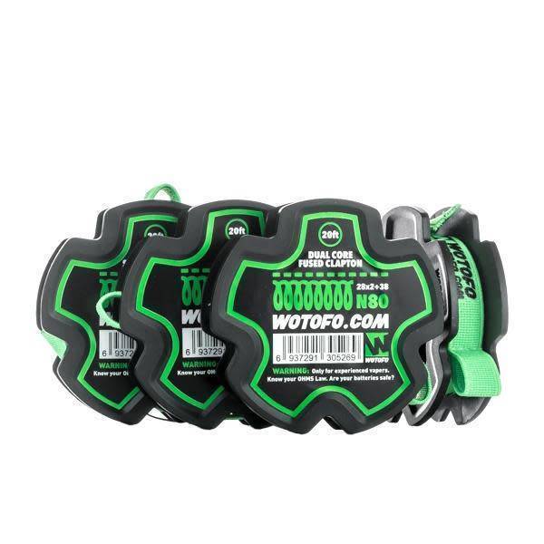 Wotofo 20FT Specialty Vape Wire Fused Clapton available on Canada online vape shop
