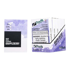 Z Pods S Compatible Pod Pack - Grappleberry (3/PK) available on Canada online vape shop