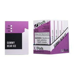 Z Pods S Compatible Pod Pack - Gummy Bear Ice (3/PK) available on Canada online vape shop