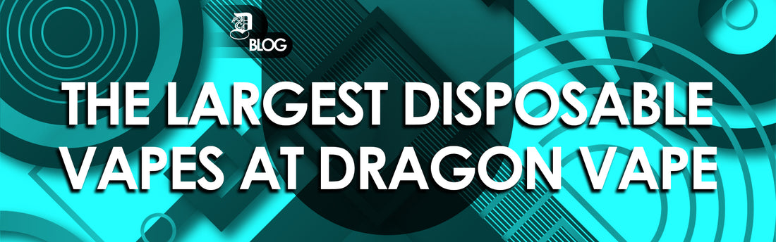 Exploring the Largest Disposable Vapes at DragonVape.com