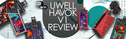 Uwell havok v1 review blog picture on dragonvape.ca