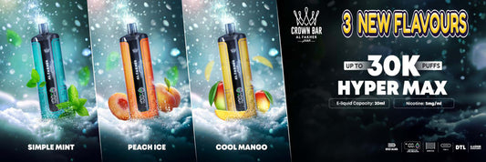 AL FAKHER CROWN BAR Hyper Max 30K – The Shisha-Inspired Vape Canada Has Been Waiting For