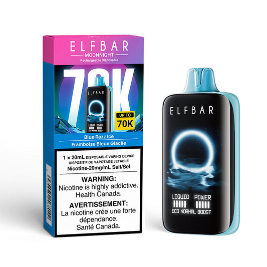 Ice Elf Bar MoonNight 70K Review: High-Performance Disposable Vape with 70,000 Puffs