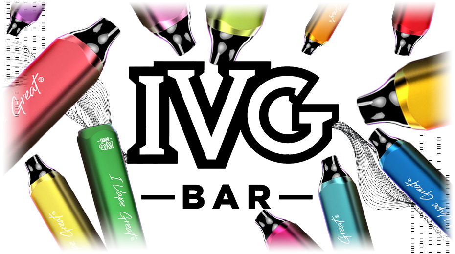 IVG 5000 logo for disposable vapes
