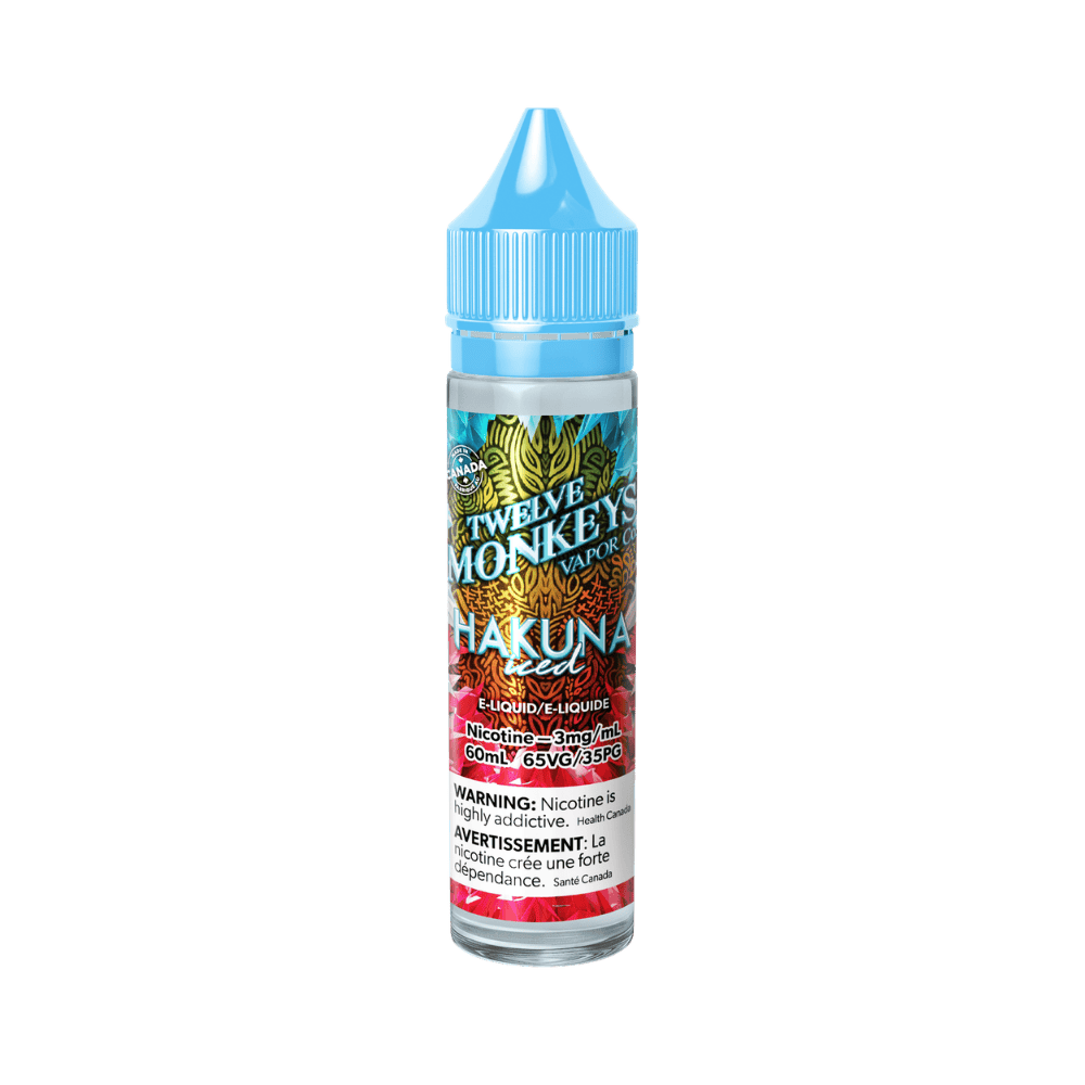 12 Monkeys Ice Age - Hakuna Iced Vape Juice available on Canada online vape shop