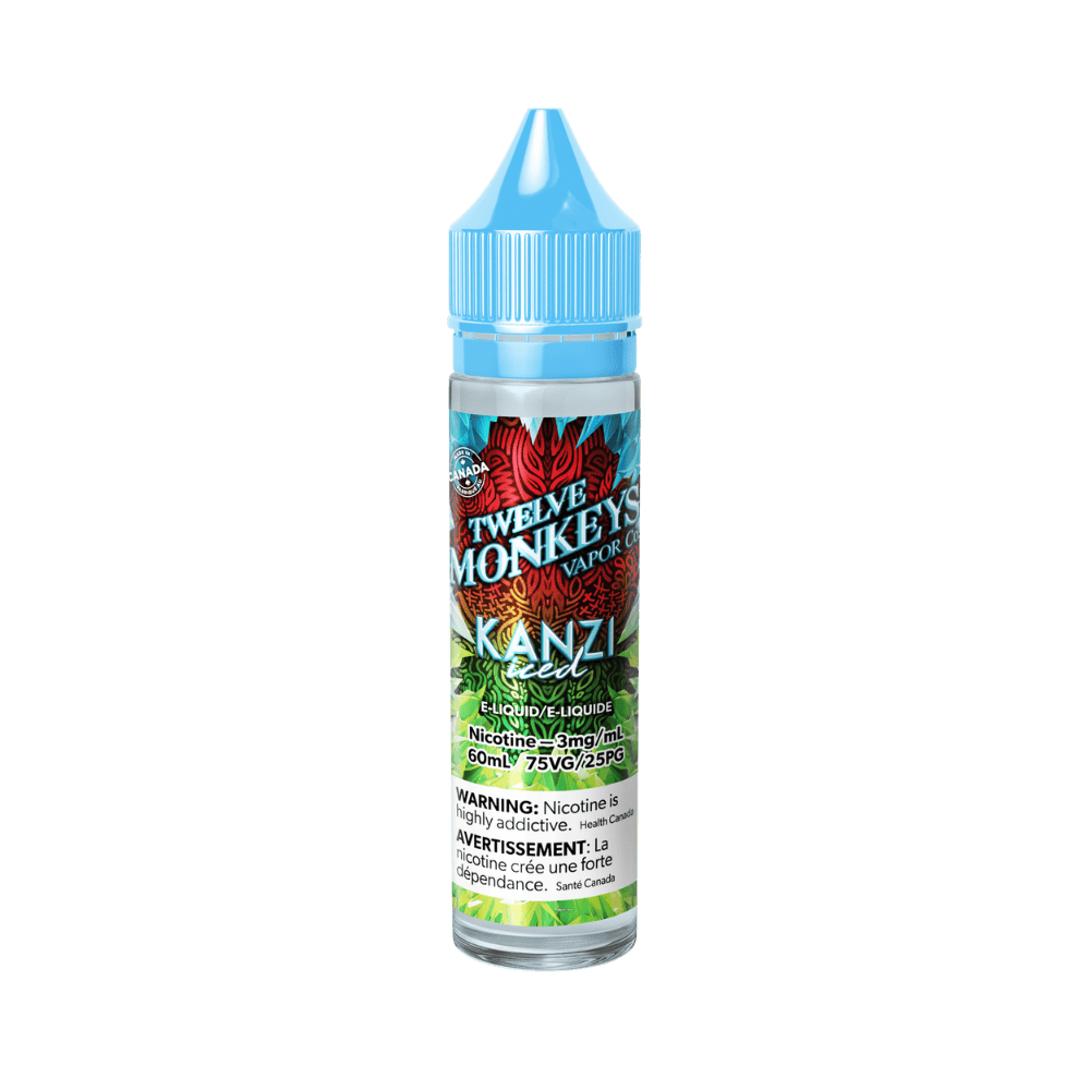 12 Monkeys Ice Age - Kanzi Iced Vape Juice available on Canada online vape shop