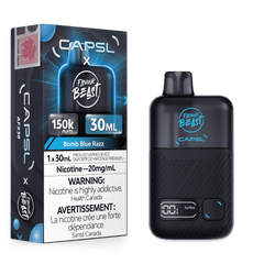 Flavour Beast x CAPSL AFX30 - Bomb Blue Razz Disposable Vape