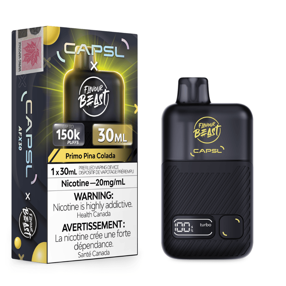 Flavour Beast x CAPSL AFX30 - Primo Pina Colada Iced Disposable Vape