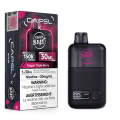 Flavour Beast x CAPSL AFX30 - Trippin Triple Berry Disposable Vape