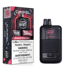 Flavour Beast x CAPSL AFX30 - Weekend Watermelon Iced Disposable Vape