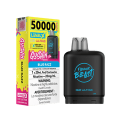 Level X G2 Flavour Beast Ultra Pod - Gushin Blue Razz available on Canada online vape shop
