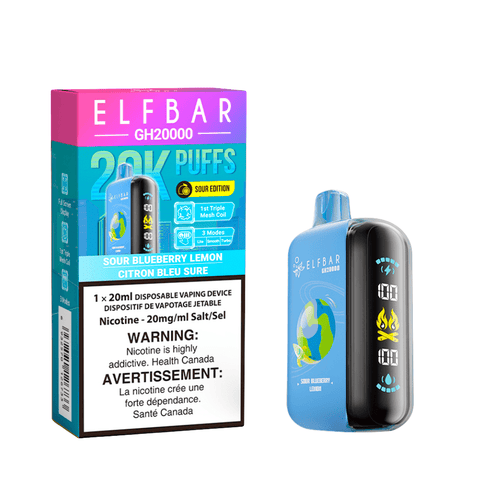 Elf Bar GH20K - Sour Blueberry Lemon Disposable Vape