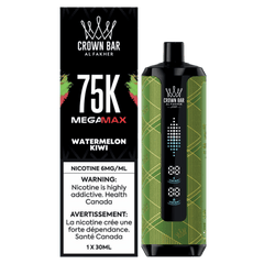 Al Fakher Mega Max 75K - Watermelon Kiwi Disposable Vape available on Canada online vape shop