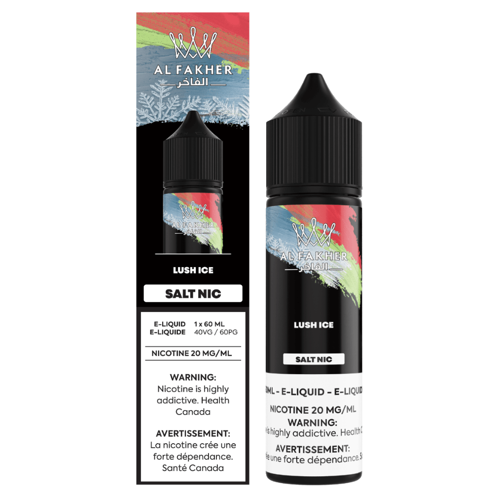 AL Fakher Salt - Lush Ice Nic Salt E-Liquid available on Canada online vape shop