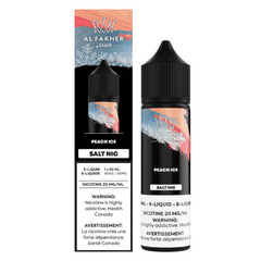 AL Fakher Salt - Peach Ice Nic Salt E-Liquid available on Canada online vape shop