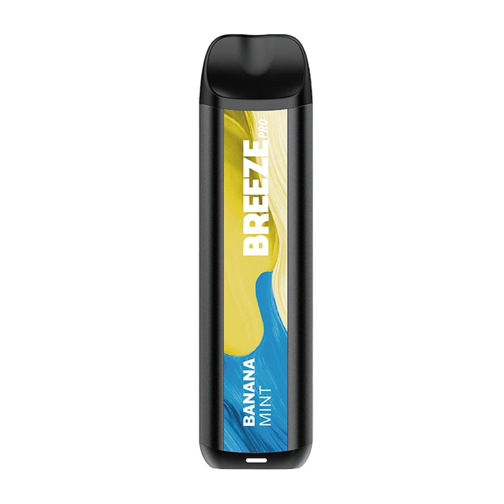 Breeze Pro - Banana Mint Disposable Vape available on Canada online vape shop