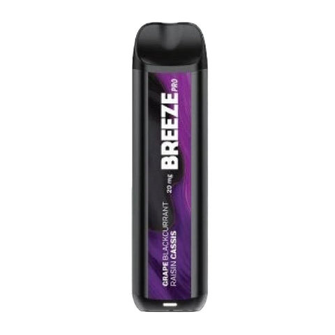 Breeze Pro - Grape Blackcurrant Disposable Vape available on Canada online vape shop