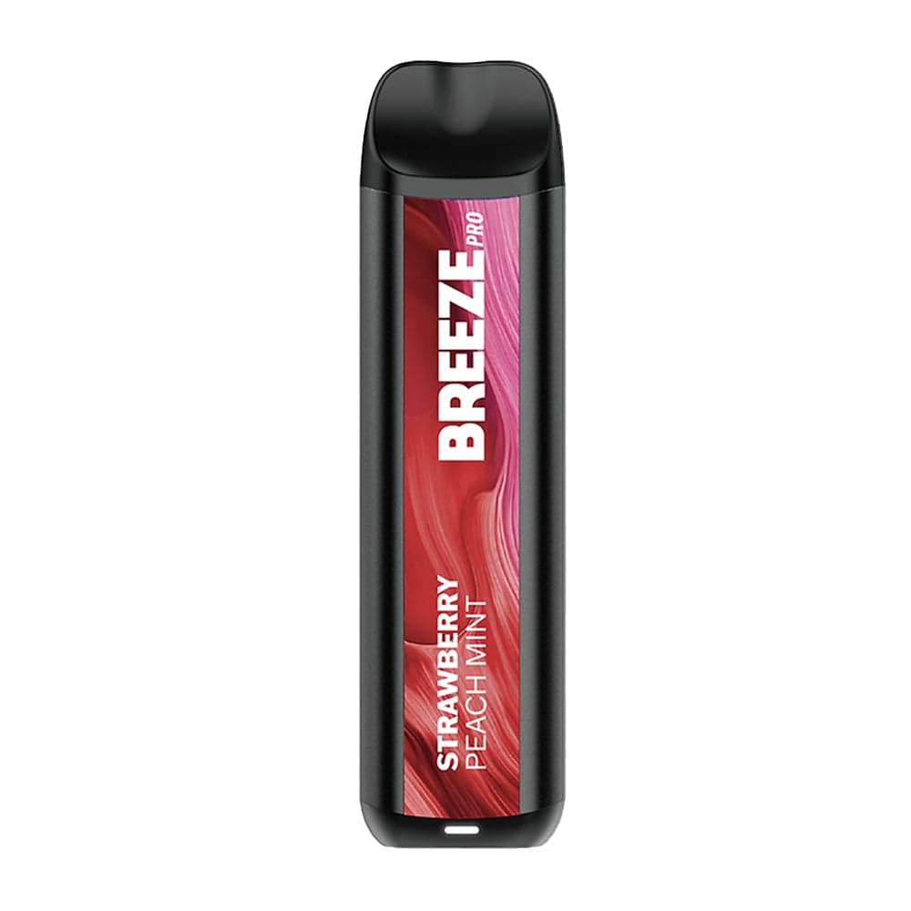 Breeze Pro - Strawberry Peach Mint Disposable Vape available on Canada online vape shop
