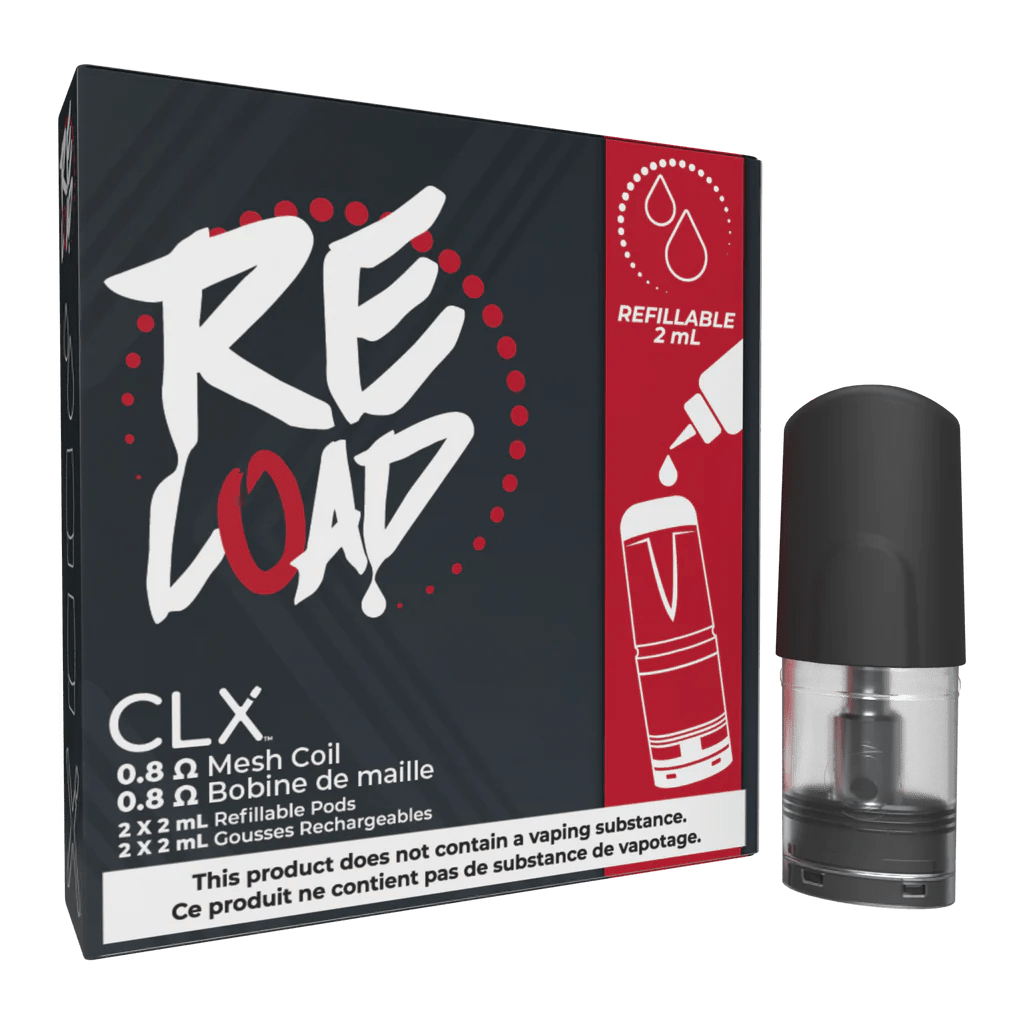 CLX Refillable Pod Pack (2 Pack) available on Canada online vape shop