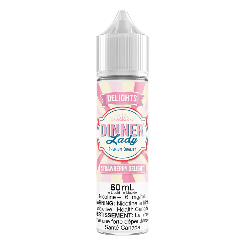 Dinner Lady - Strawberry Delight Vape Juice available on Canada online vape shop