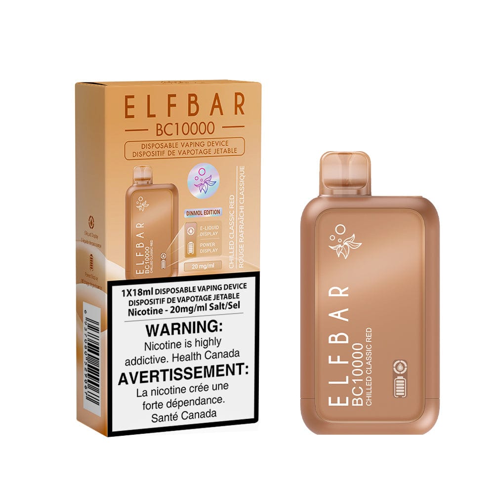 Elf Bar 10K - OG CO (Chilled Classic Red) Disposable Vape available on Canada online vape shop
