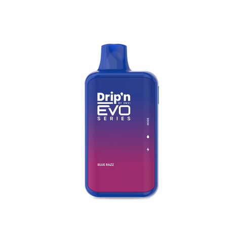 ENVI Drip'n EVO Series 28K - Blue Razz Disposable Vape available on Canada online vape shop