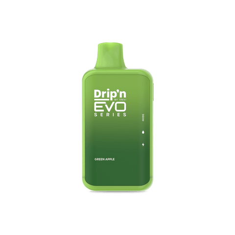 ENVI Drip'n EVO Series 28K - Green Apple Disposable Vape available on Canada online vape shop