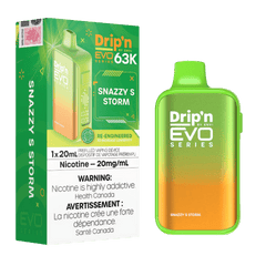 ENVI Drip'n EVO Series 63K - Snazzy S Storm Disposable Vape available on Canada online vape shop