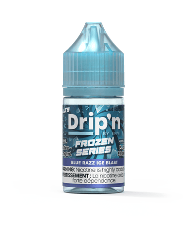 Envi Drip'n Frozen Salt - Blue Razz Ice Blast available on Canada online vape shop