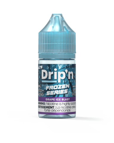 Envi Drip'n Frozen Salt - Grape Ice Blast available on Canada online vape shop