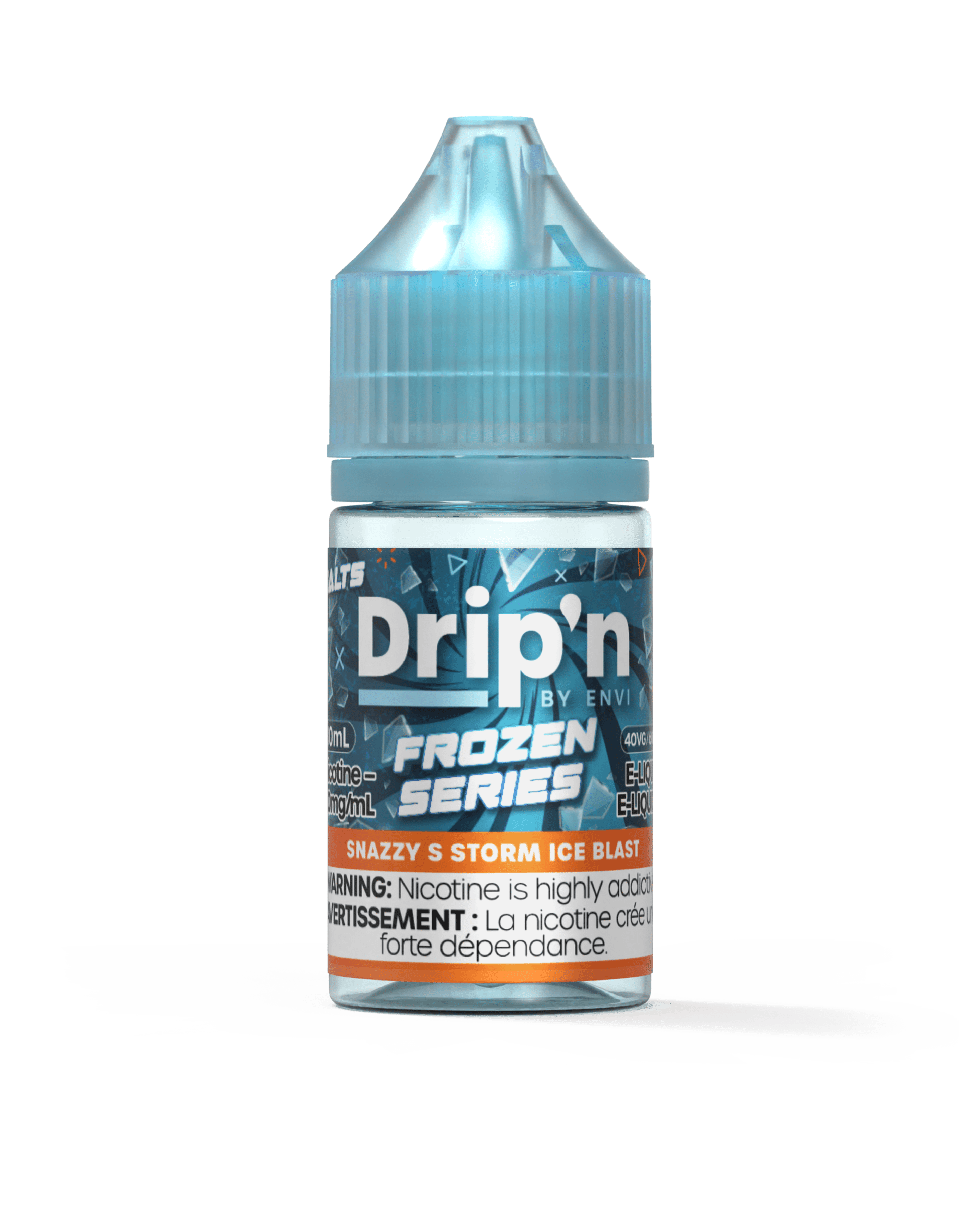 Envi Drip'n Frozen Salt - Snazzy S Storm Ice Blast available on Canada online vape shop