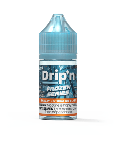 Envi Drip'n Frozen Salt - Snazzy S Storm Ice Blast available on Canada online vape shop